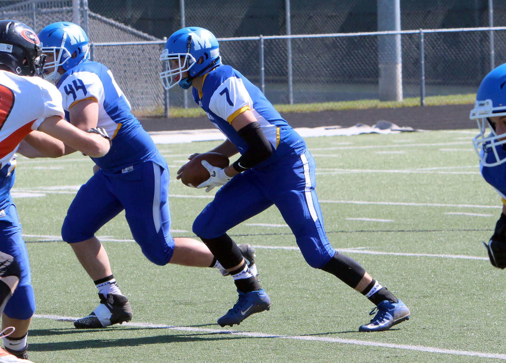 Oakfield at McDonell football 9-8-18